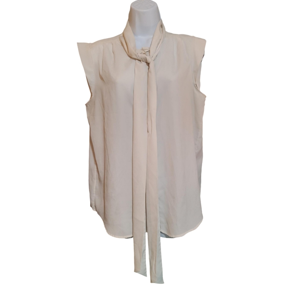 FRENCH CONNECTION career bow blouse 10